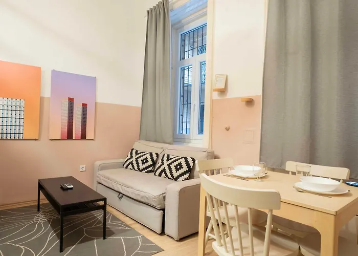 Cosy In Erzsebetvaros W41 Pink Lejlighed